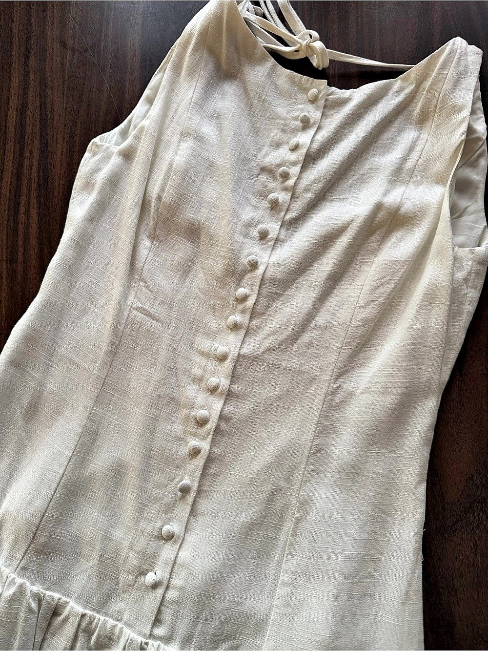 Peppermayo Maggie Linen Mini Dress - Picture 5 of 8